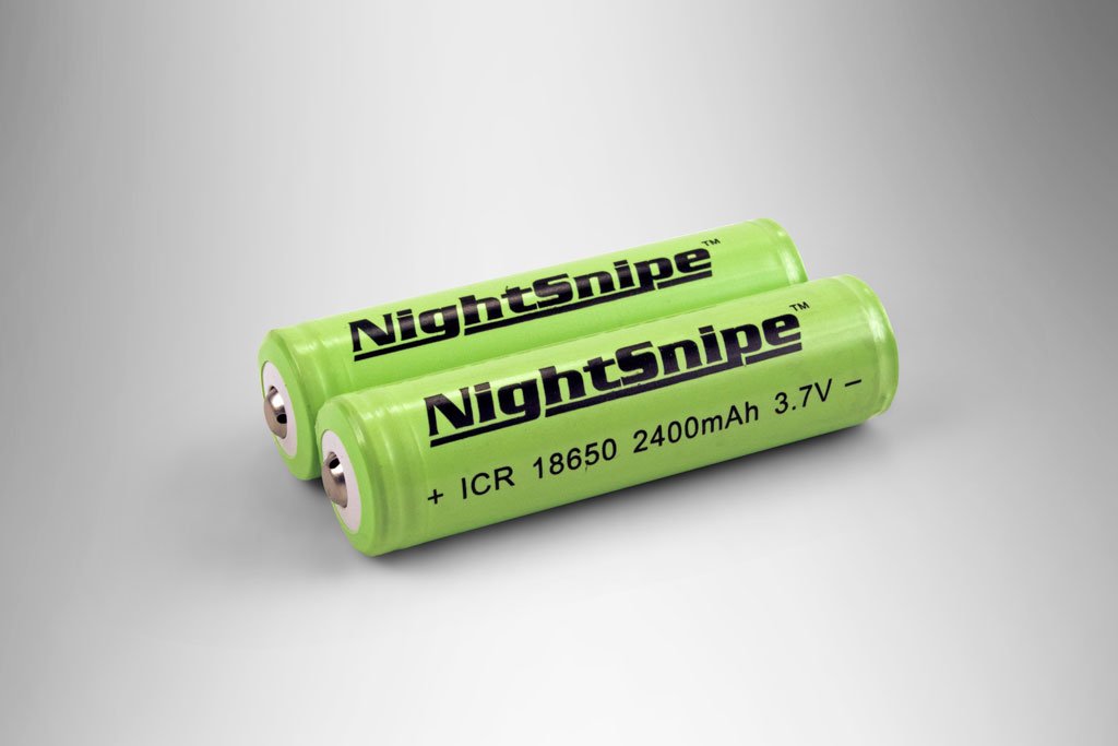 NightSnipe 18650 Rechargeable Batteries - Predator Hunter Outdoors