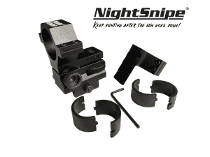 NightSnipe Picatinny Rail Quick Release Adjustable Mount Kit