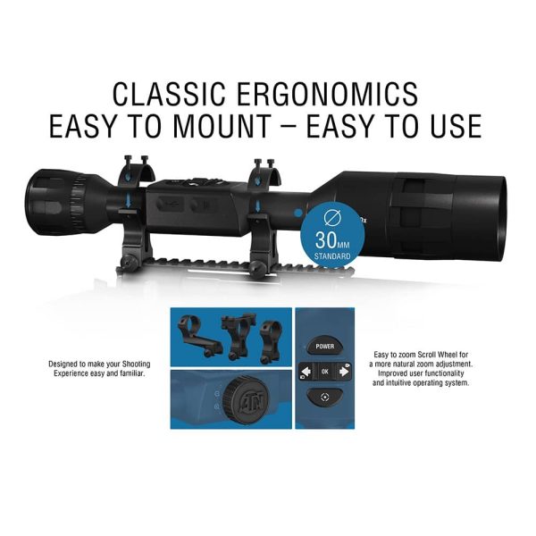 ATN X-Sight 4K Pro 3-14x Day/Night Riflescope - Image 2