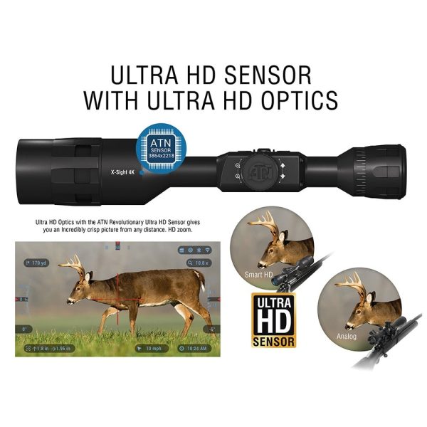 ATN X-Sight 4K Pro 3-14x Day/Night Riflescope - Image 3