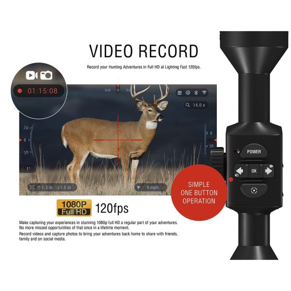 ATN X-Sight 4K Pro 3-14x Day/Night Riflescope - Image 4