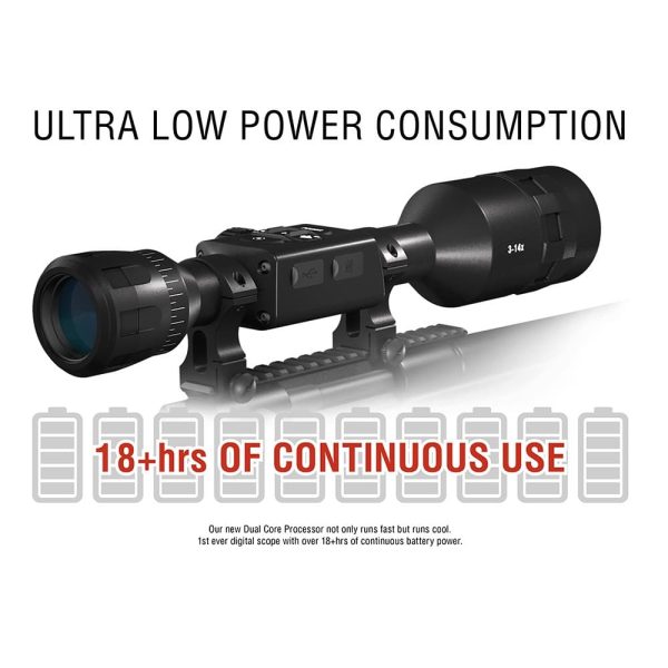 ATN X-Sight 4K Pro 3-14x Day/Night Riflescope - Image 6