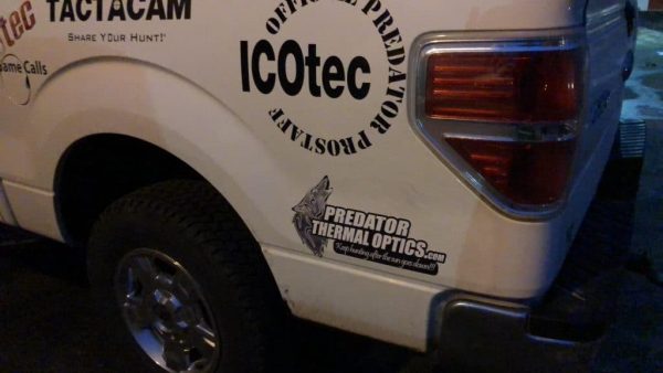 Predator Thermal Optics Sticker