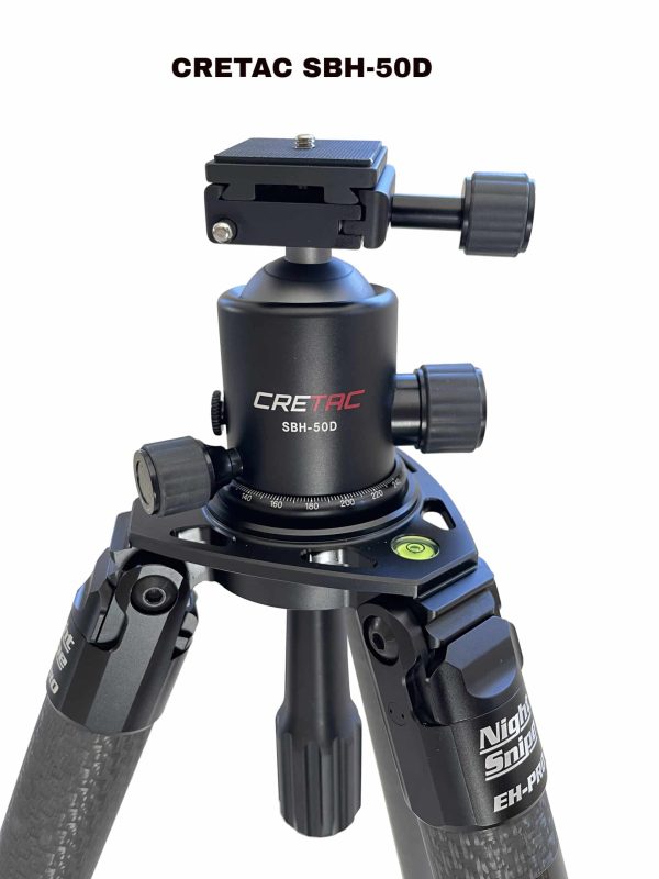 NightSnipe Elite Hunter PRO Carbon Fiber Hunting/Shooting Tripod - Image 20