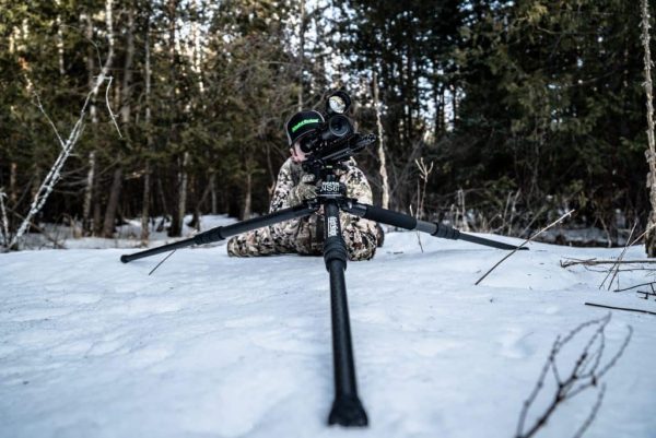 NightSnipe ELITE HUNTER Carbon Fiber Tripod