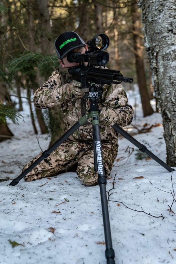 NightSnipe TOURNAMENT HUNTER Carbon Fiber Tripod