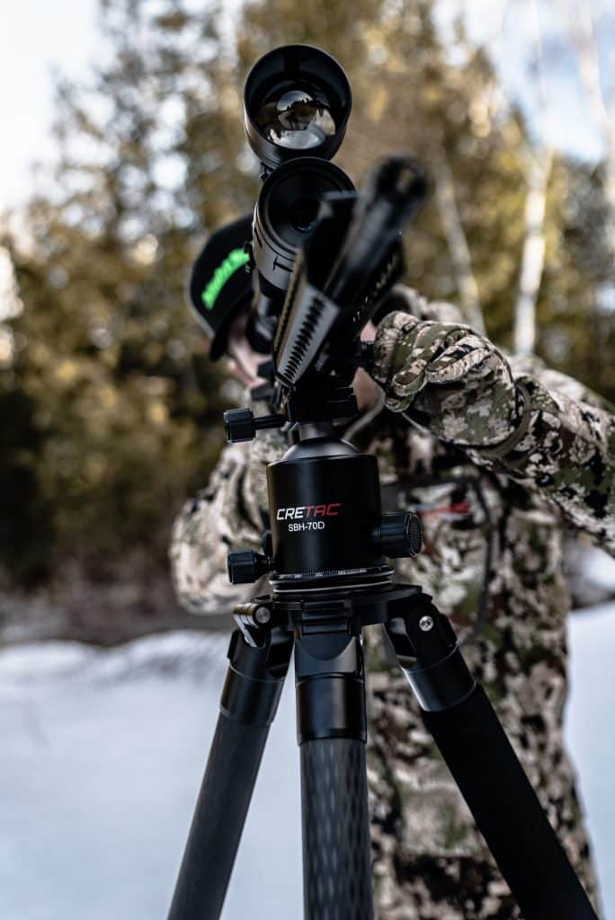 NightSnipe ELITE HUNTER Carbon Fiber Tripod Predator Hunter Outdoors