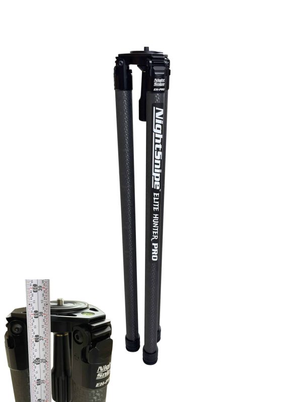 NightSnipe Elite Hunter PRO Carbon Fiber Hunting/Shooting Tripod - Image 5