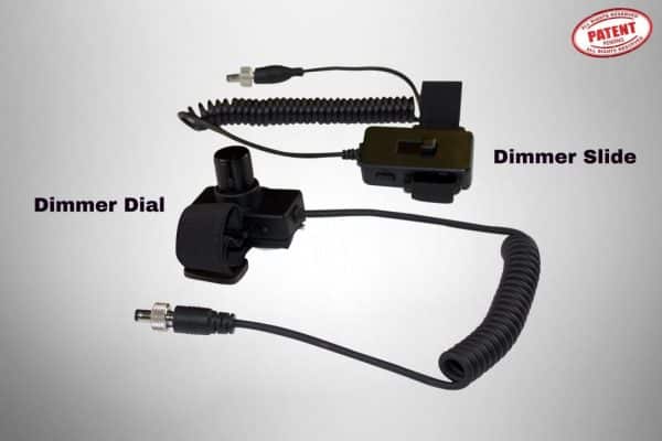 NightSnipe NS750 Dimmer Dial and Dimmer Slide Switch