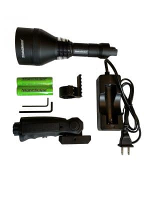 NightSnipe NS750 Extreme Dimmable Scan Light Combo Kit