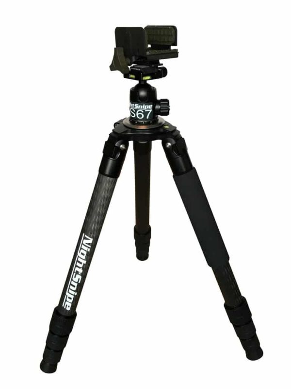 Carbon Fiber Hunting Tripod and Pig Saddle Combo