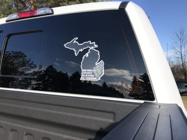 Michigan Coyote Hunting Outdoors (MCHO) Stickers