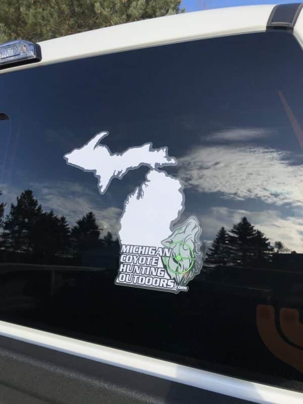 Michigan Coyote Hunting Outdoors (MCHO) Stickers