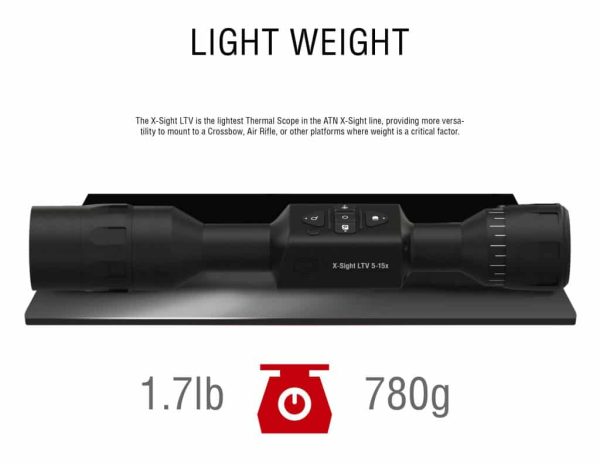 ATN X-SIGHT LTV 5-15X Day/Night Riflescope - Image 8