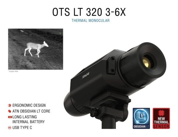ATN OTS LT 320 3-6X Thermal Monocular - Image 5