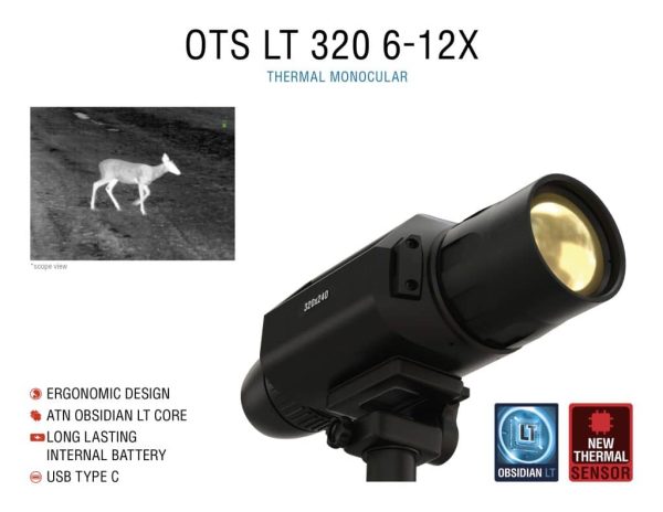 ATN OTS LT 320 6-12X Thermal Monocular - Image 5