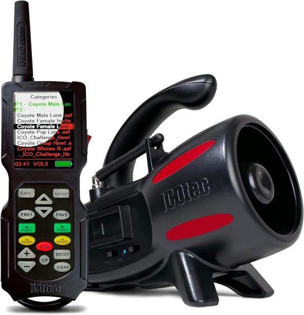 ICOtec HELLION+ Programmable Predator Call with Bluetooth