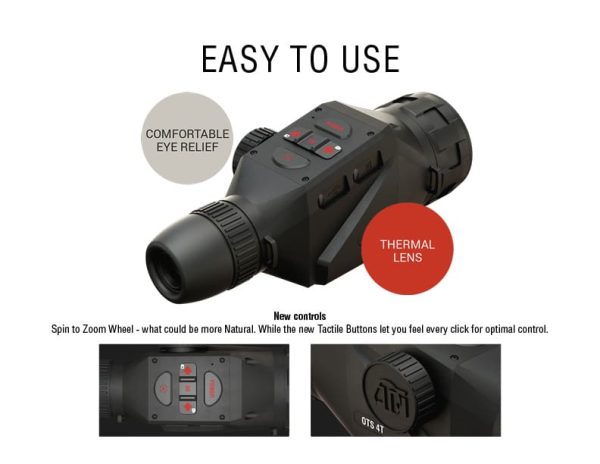 ATN OTS 4T 640 1.5-15x Thermal Monocular - Image 4