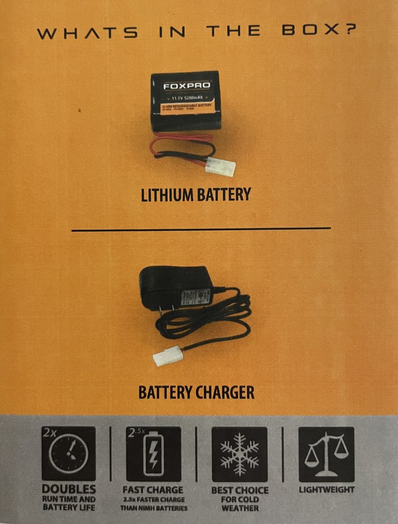 FOXPRO Lithium Battery Pack Predator Hunter Outdoors