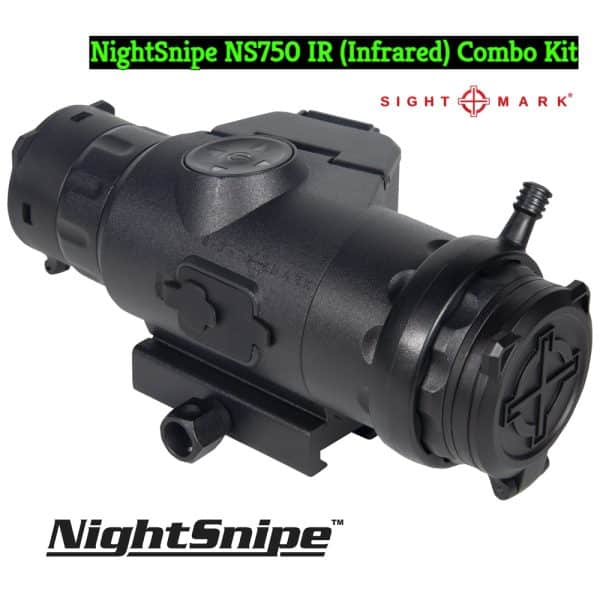 Sightmark Wraith 4K Mini 2-16x32 Digital Riflescope / NS750 IR Kit Combo
