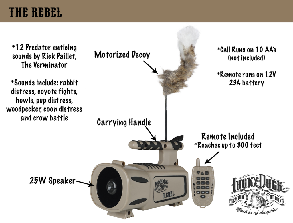 Lucky Duck REBEL ECALLER
