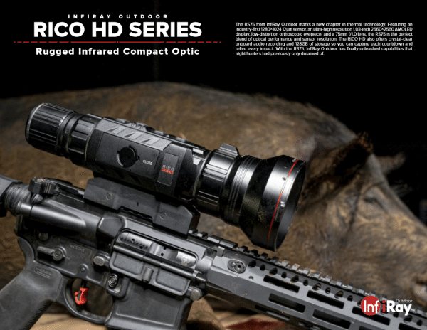 iRAY RICO HD 1280 2X 75mm Thermal Weapon Sight