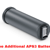 Pulsar APS 3 Battery Pack The APS 3 battery pack is a rechargeable Lithium-ion battery with a 3,200 mAh capacity. Compatible units: Axion (Not compatible with Axion XQ models) Thermion Digex Specifications: Plastic housing Weighs 1.4 ounces Operating temperature: -4 to 140 F