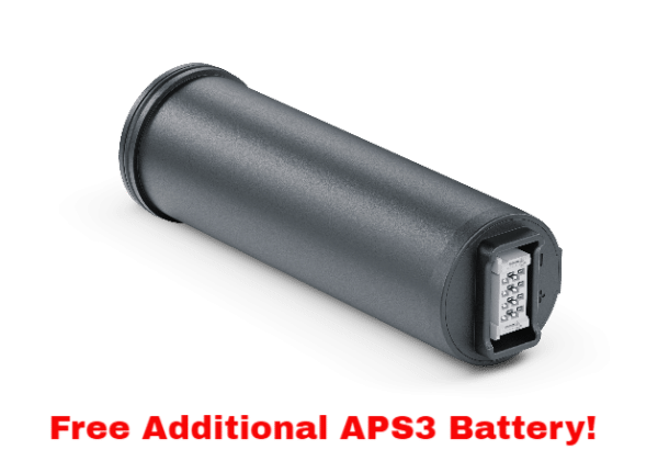 Pulsar APS 3 Battery Pack The APS 3 battery pack is a rechargeable Lithium-ion battery with a 3,200 mAh capacity. Compatible units: Axion (Not compatible with Axion XQ models) Thermion Digex Specifications: Plastic housing Weighs 1.4 ounces Operating temperature: -4 to 140 F