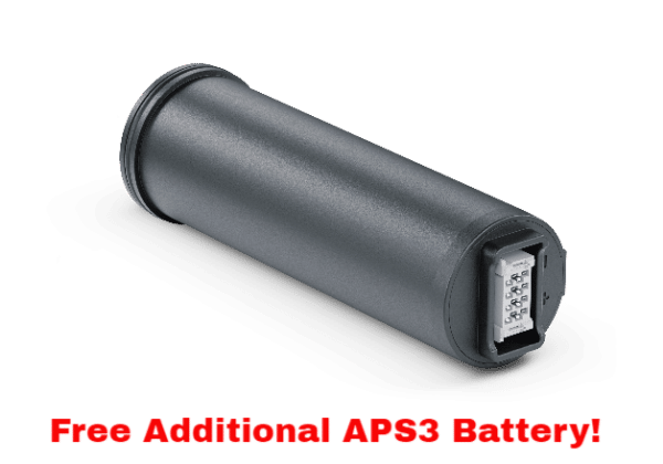 Pulsar APS 3 Battery Pack The APS 3 battery pack is a rechargeable Lithium-ion battery with a 3,200 mAh capacity. Compatible units: Axion (Not compatible with Axion XQ models) Thermion Digex Specifications: Plastic housing Weighs 1.4 ounces Operating temperature: -4 to 140 F