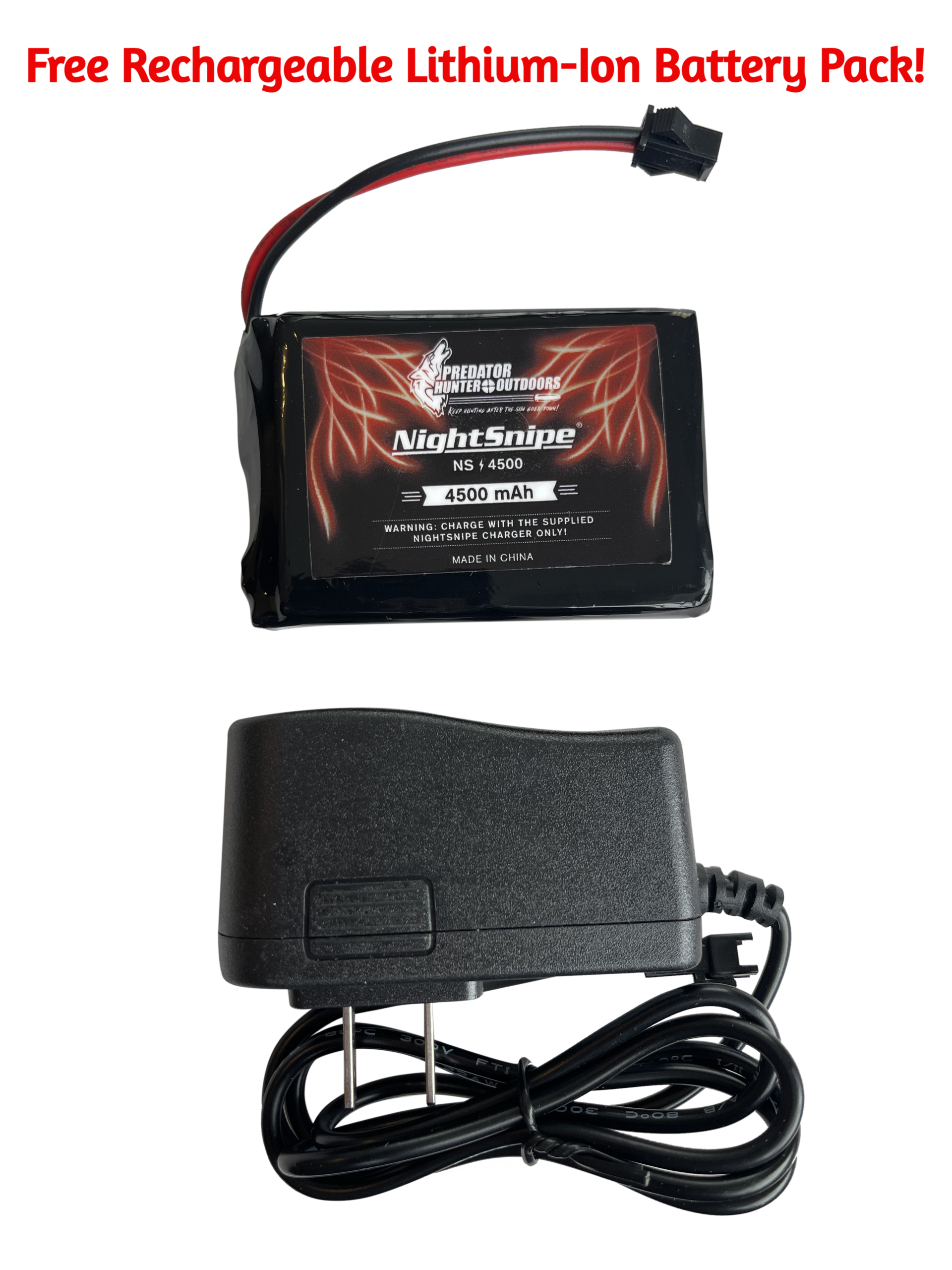 Lucky Duck ROUGHNECK ECALLER (Free Rechargeable Lithium Battery Pack Kit!)