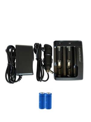 CR123 Batteries and Charger