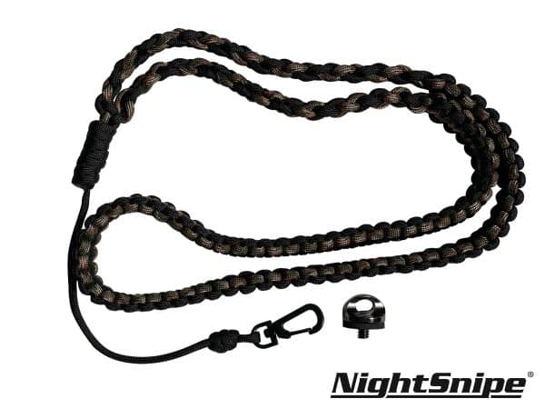 NightSnipe Thermal Monocular Braided Lanyard & Threaded D -Ring Eyelet The perfect lanyard for your thermal monocular! Keep your thermal monocular safe and handy with this braided neck lanyard and 1/4-20 threaded D-Ring eyelet! Fits all brands and models of thermal monoculars!