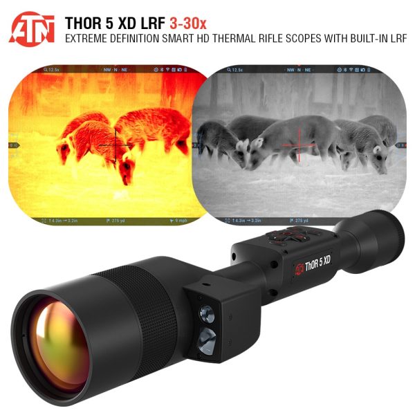 ATN THOR 5 XD LRF 3-30X Thermal Scope - Image 2