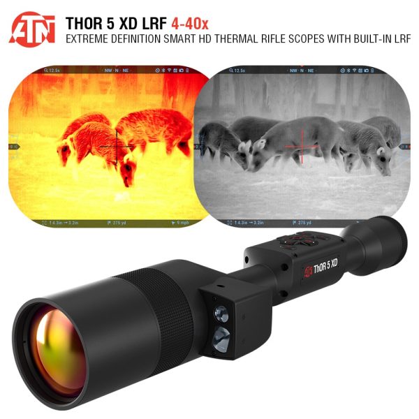 ATN THOR 5 XD LRF 4-40X Thermal Scope - Image 2