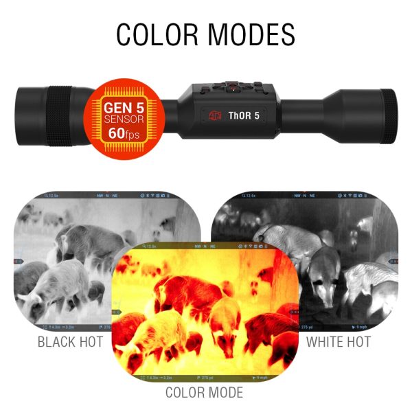 ATN Thor 5 640 2-16x Thermal Scope - Image 3