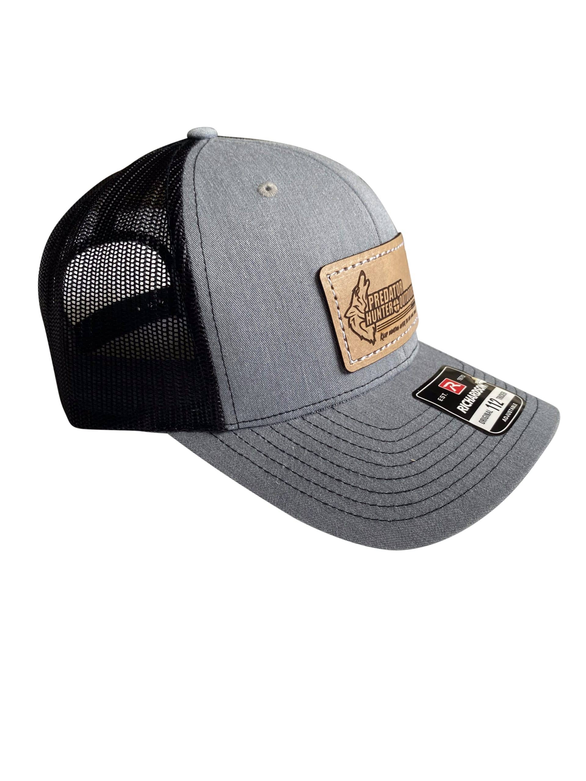 Predator Hunter Outdoors Hat - Leather Patch