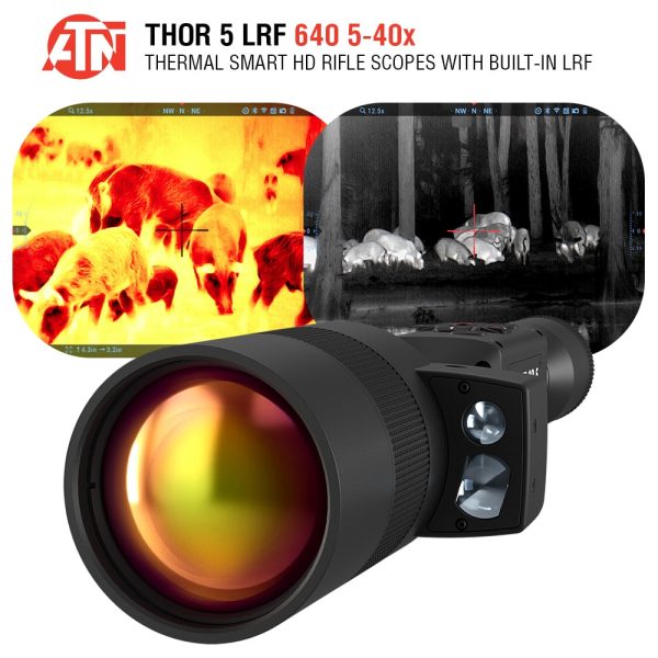 ATN Thor 5 LRF 640 5-40x Thermal Scope - Image 2