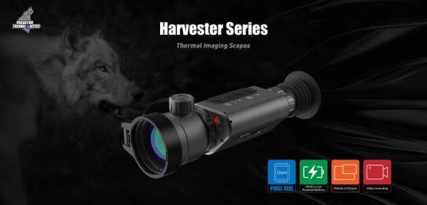 Predator Thermal Optics Harvester 35-384 Thermal Riflescope (Free Additional Batteries and Charger!) - Image 12