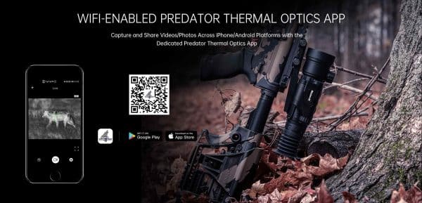 Predator Thermal Optics Mission LRF 50-640 Laser Rangefinder Thermal Riflescope (Free Additional Batteries and Charger!) - Image 19