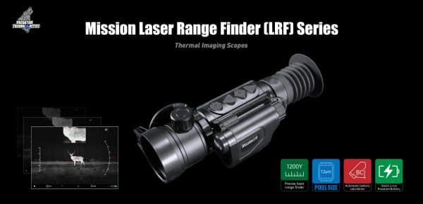 Predator Thermal Optics Mission LRF 50-640 Laser Rangefinder Thermal Riflescope (Free Additional Batteries and Charger!) - Image 11