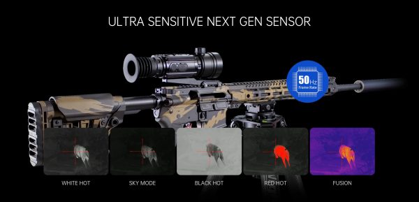 Predator Thermal Optics Mission LRF 50-640 Laser Rangefinder Thermal Riflescope (Free Additional Batteries and Charger!) - Image 14