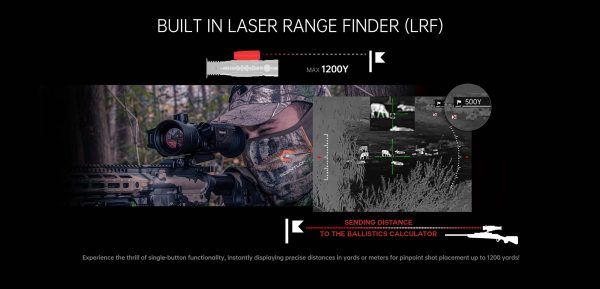 Predator Thermal Optics Mission LRF 50-640 Laser Rangefinder Thermal Riflescope (Free Additional Batteries and Charger!) - Image 12