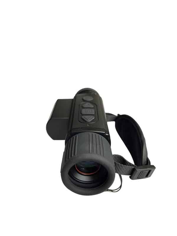Predator Thermal Optics Matrix 35 – 384 LRF Thermal Monocular (2.8x – 22.4x Magnification and 2500 Yards of Detection!) 1200-Yard Built-in Laser Range Finder (LRF)! The Predator Thermal Optics Matrix line of Thermal Imaging Monoculars sets a new standard for world-class thermal imaging devices. Engineered with a compact, sleek, and lightweight aluminum design, the Matrix is not only aesthetically pleasing but also built to endure the challenges of the most demanding environments. Its robust features ensure years of reliable use under harsh conditions, making it a reliable companion for professionals in various fields. Featuring an exceptional 384 x 288 SUPERSENSITIVE resolution, the Matrix excels in powerful heat detection, reaching distances of up to 2500 yards. The vivid results are showcased on a sharp 1024×768 OLED display, further enhanced by the latest patented IMAGE BOOST technology, delivering unparalleled clarity and detail. Empowering your shooting experience, the integrated 1200-yard laser range finder is a game-changer, instilling unwavering confidence for those precise and challenging long-distance shots. This advanced feature ensures you have the accurate distance information needed to take your shots to the next level. With a remarkable battery life of up to 8 hours on a set of 18650 batteries, the Matrix 35 guarantees extended usage, and its ability to quickly swap batteries at a cost-effective price ensures continuous operation. The monocular also boasts a highly precise, ambidextrous focus ring, allowing for quick and accurate adjustments to ensure the highest picture quality display. Loaded with cutting-edge technology, the Predator Thermal Optics Matrix includes built-in photo and video recording with sound. Its Wi-Fi connectivity facilitates seamless data uploading to the Predator Thermal Optics APP, adding a layer of convenience and versatility to its functionality. The Matrix is further equipped with an IP66 waterproof rating, ensuring reliable performance even in the most adverse weather conditions, making it a reliable tool for professionals in various fields. In the realm of thermal monoculars, the Matrix stands out among the competition with its exceptional features. Boasting 5x color pallet modes, Picture-in-Picture mode, contrast / brightness adjustments, Image Boost Technology, 5x OLED brightness adjustments, 5x Target brightness adjustments, 5x contrast ratio adjustments, and 5x Image Detail Boost adjustments, it offers unparalleled versatility and sets a new benchmark in thermal imaging technology. Enjoy the confidence of an industry-leading 5-year warranty, providing exceptional coverage for your product. For added convenience and quality service, rest easy knowing that warranty claims and servicing are handled by Predator Thermal Optics in the USA, ensuring reliability and support you can count on. Matrix 35 – 640 Laser Range Finder (LRF) Thermal Monocular Features: 384 x 288 PATENTED Super Sensitive Resolution 1024×768 AMOLED Display 2500 yards of heat detection 1200-yard built-in laser range finder 2.8x-22.4x magnification 35mm objective lens Frame rate: 50 Hz Built-in photo and video recording with sound Wi-Fi connectivity and supported by Predator Thermal Optics App IP66 waterproof rating 5 x color pallets including White Hot, Black Hot, Red Hot, Fusion, and Sky mode Picture-in-Picture mode 5 x Image Boost Technology adjustments 5x OLED brightness adjustments 5x target brightness adjustments 5x contrast ratio adjustments Built in RED LASER for game recovery Industry-leading 5-year warranty. Warrantied and serviced by Predator Thermal Optics.