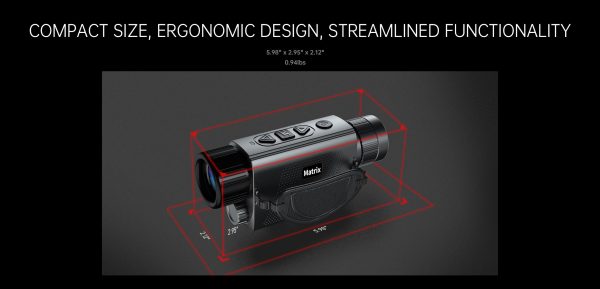 Predator Thermal Optics Matrix 35-384 Thermal Monocular (Free Additional Batteries, Charger and Lanyard!) - Image 12