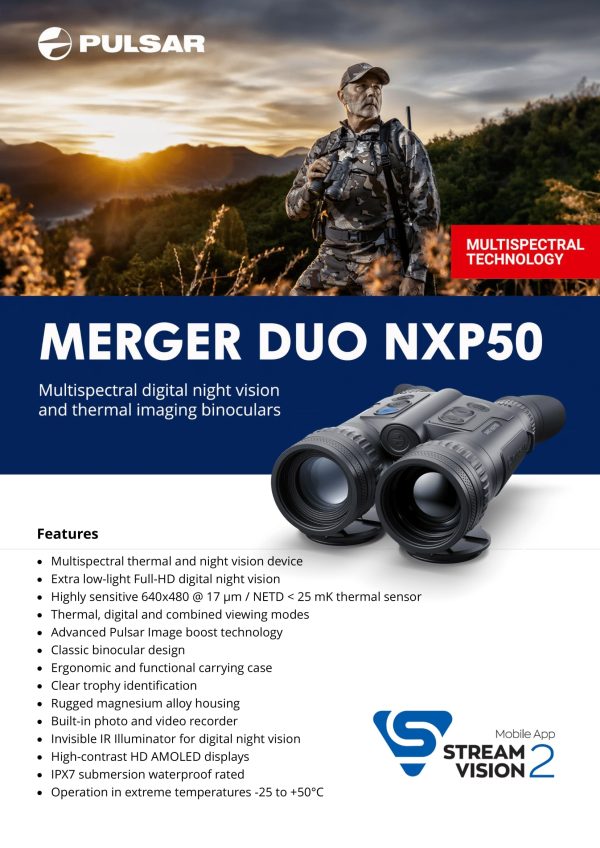 Merger DUO NXP50 Data Sheet