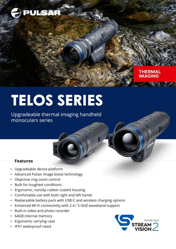 Pulsar Telos Thermal Monocular Data Sheet