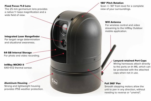 InfiRay Outdoor M6T LRF Mobile Thermal PTZ - Image 5