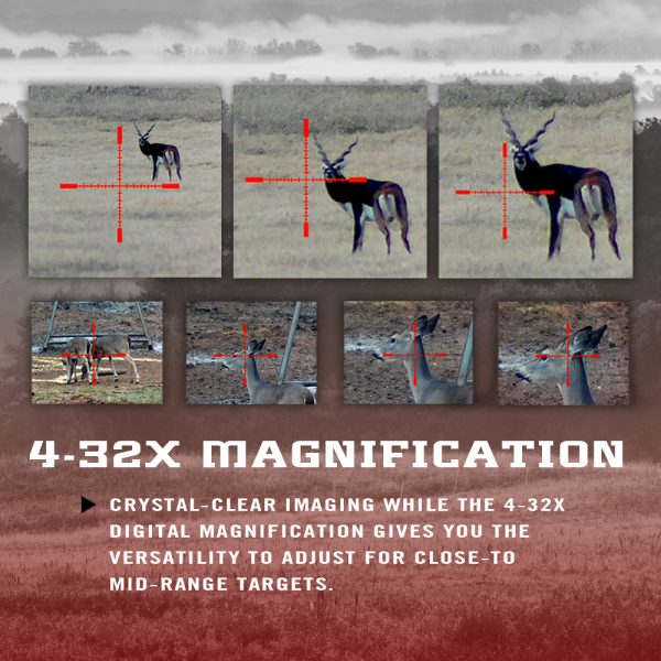 Sightmark Wraith 4K 4-32x40 Digital Riflescope / NS750 IR Kit Combo (Free NS10,000 Battery Pack!) - Image 10