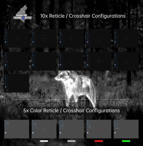 Predator Thermal Optics Sniper 50-640 Thermal Riflescope - Image 4