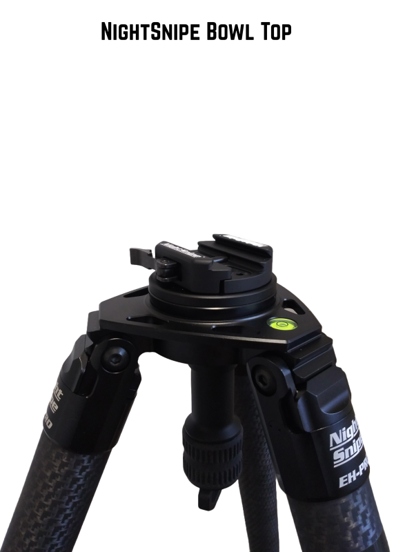 NightSnipe Elite Hunter PRO Carbon Fiber Hunting/Shooting Tripod - Image 14